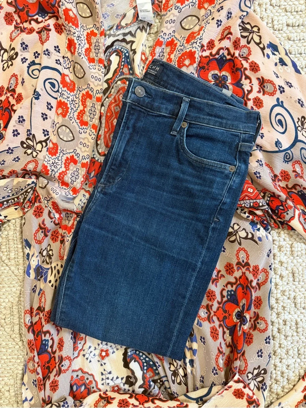 Citizens Of Humanity Rocket High Rise cropped jeans
